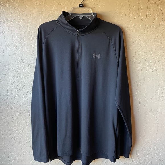 Men’s Under Armour Tech 1/2 Zip long sleeve XL - Picture 2 of 9